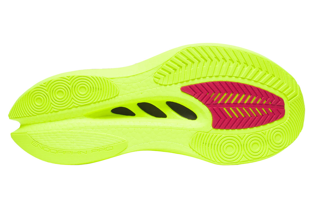 Saucony Endorphin Pro 5 D Citron/Black Mens #color_black-multi-yellows