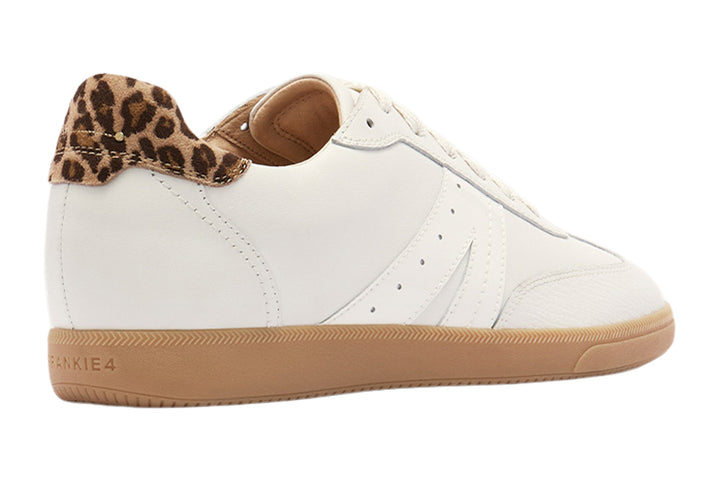 Frankie 4 Levi White/Leopard Print Womens #color_white