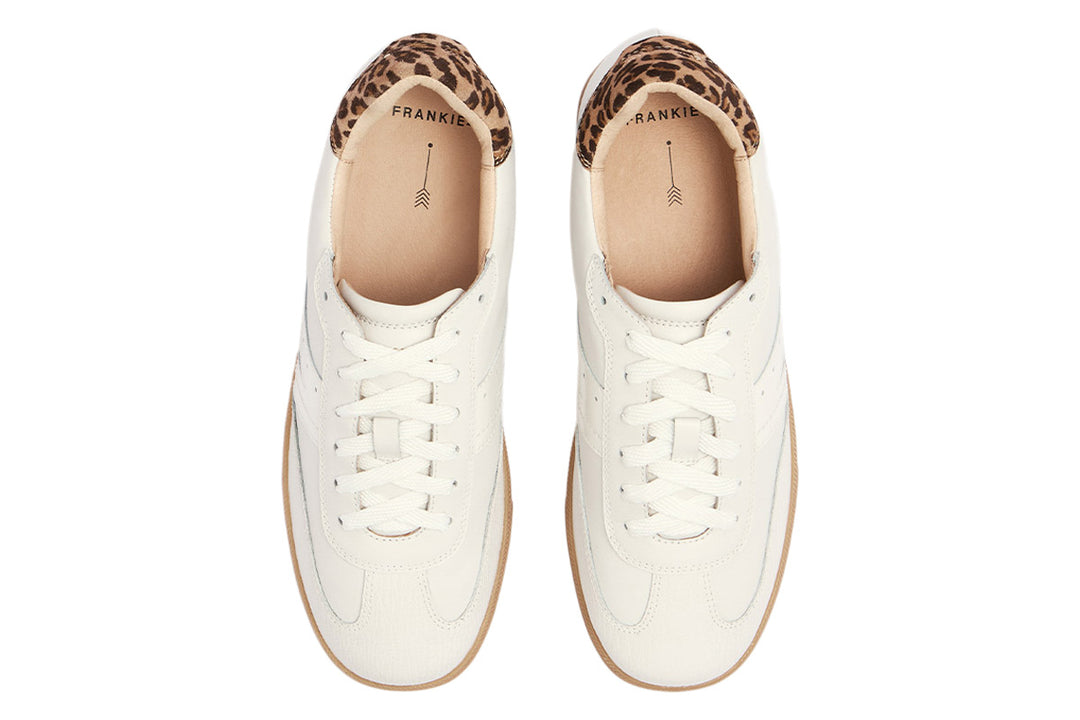 Frankie 4 Levi White/Leopard Print Womens #color_white