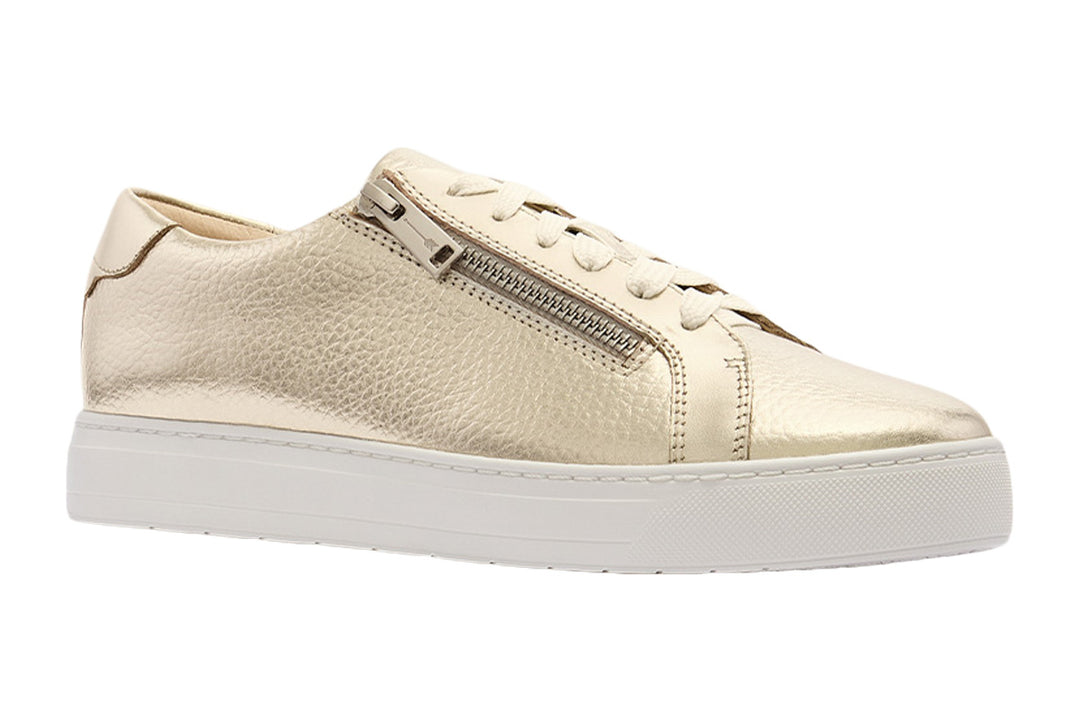 Frankie 4 Billie II White Gold Tumbled Womens #color_metallic-gold