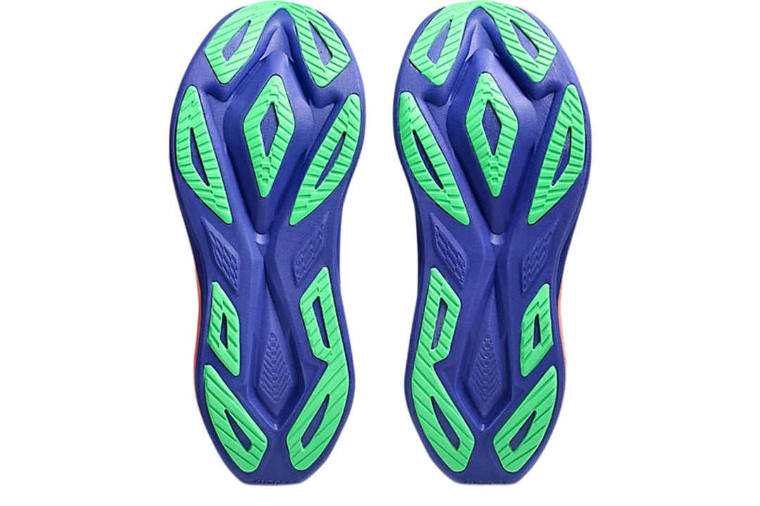 Asics Superblast 3 D Cobalt Burst/Light Orange Unisex #color_blue-multi-oranges-yellows