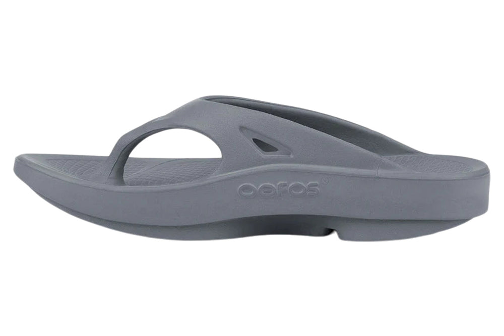 Oofos Ooriginal Thong D Slate Mens #color_grey