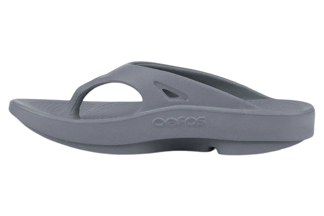 Oofos Ooriginal Thong D Slate Mens #color_grey