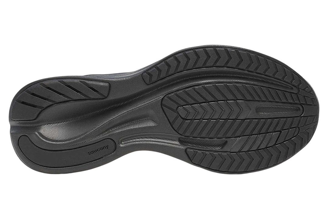 Saucony Cohesion 18 2E Triple Black Mens #color_black