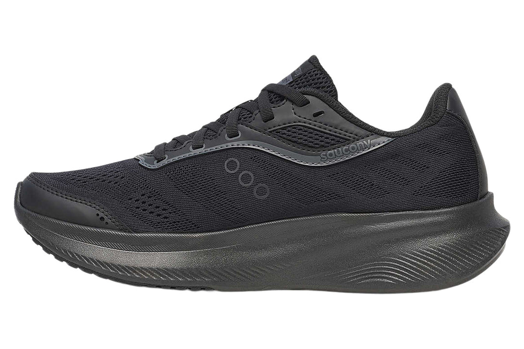Saucony Cohesion 18 2E Triple Black Mens #color_black