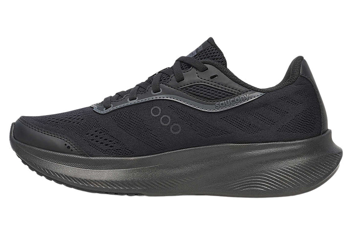 Saucony Cohesion 18 2E Triple Black Mens #color_black