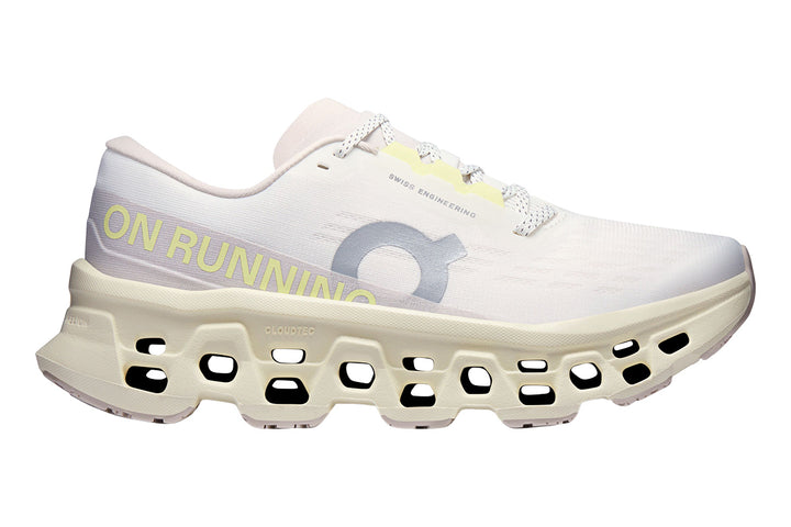 On Cloudmonster 3 B Ivory/Seedling Womens #color_brown-multi-greens