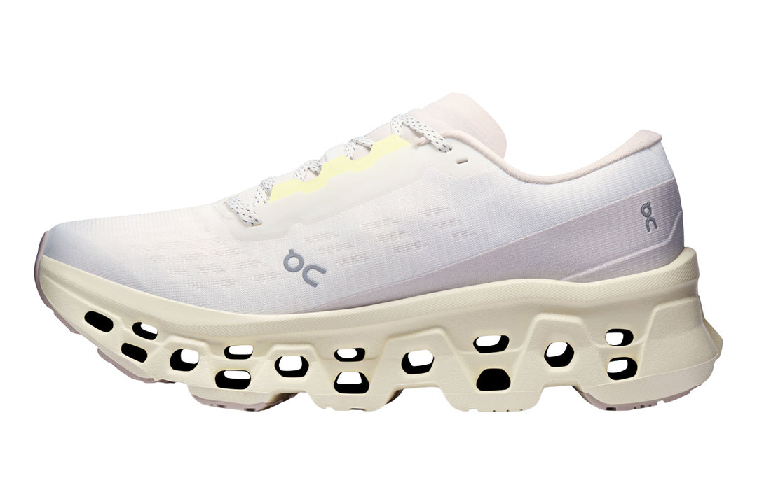 On Cloudmonster 3 B Ivory/Seedling Womens #color_brown-multi-greens