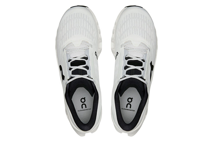 On Cloudmonster 3 D White/White Mens #color_white-multi-greys