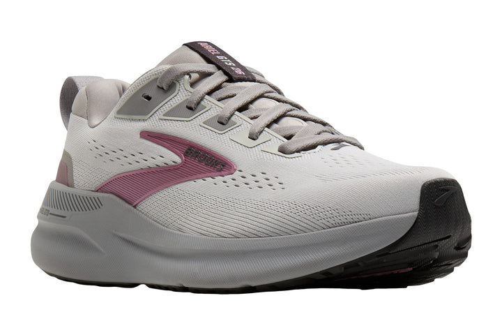 Brooks Ariel GTS 26 2E Oyster Mushroom/Alloy/Pink Womens #color_grey-multi-pinks