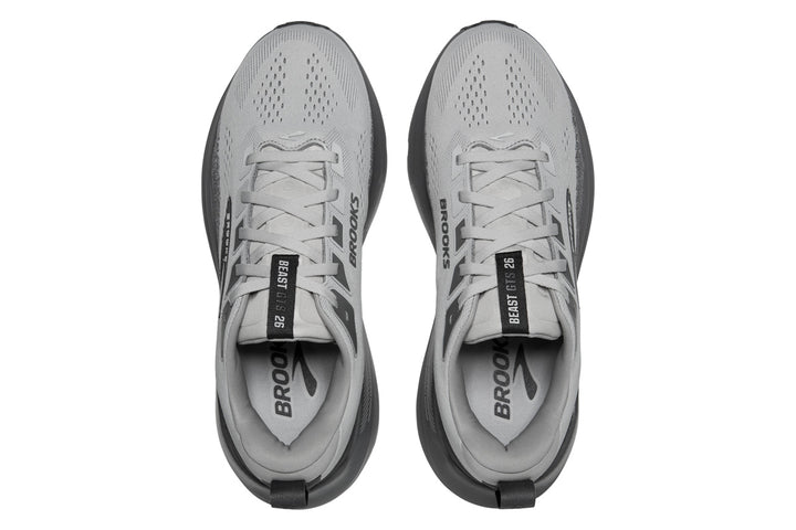 Brooks Beast GTS 26 4E Gray/Gray/Blackened Pearl Mens #color_grey