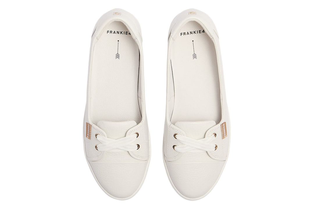 Frankie 4 Hannah III White Tumbled Womens #color_white