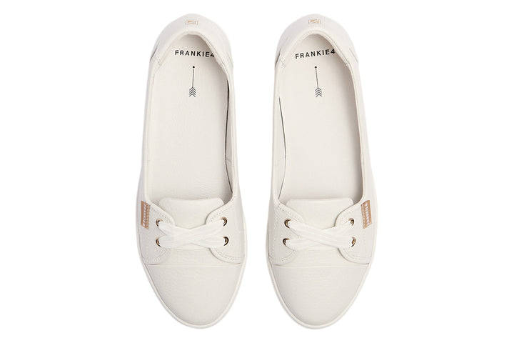Frankie 4 Hannah III White Tumbled Womens #color_white