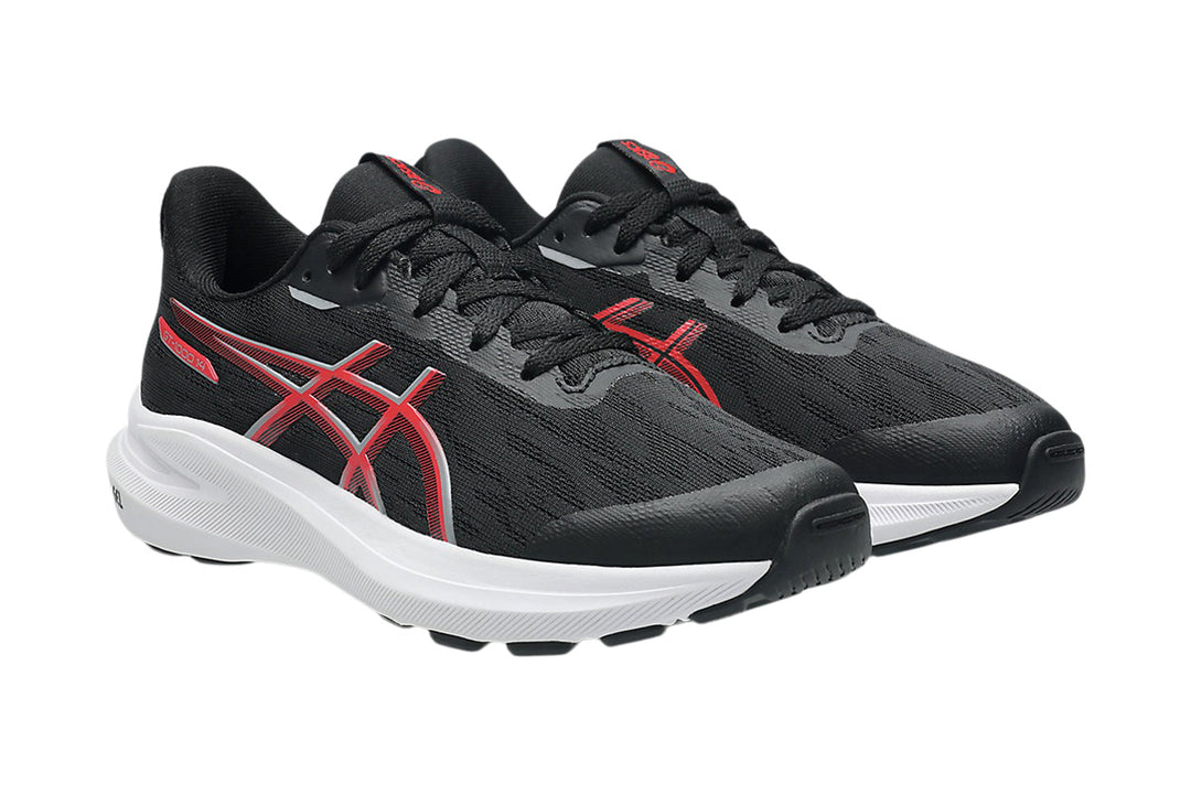 Asics GT-1000 14 GS Black/Speed Red Youth #color_black-multi-reds