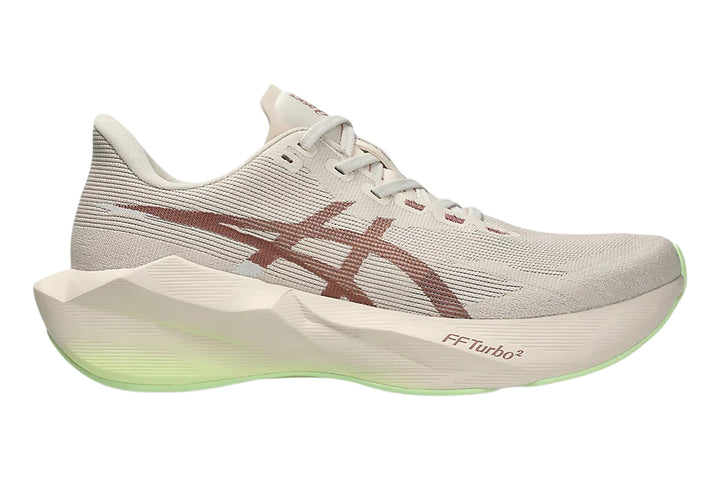 Asics Novablast 6 B Rose Dust/Illuminate Yellow Womens #color_brown-beige