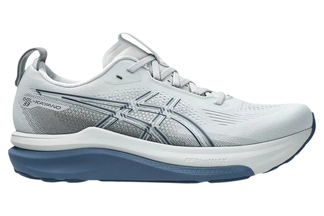 Asics Gel-Kayano 33 D Piedmont Grey/Midnight Mens #color_grey-multi-blues