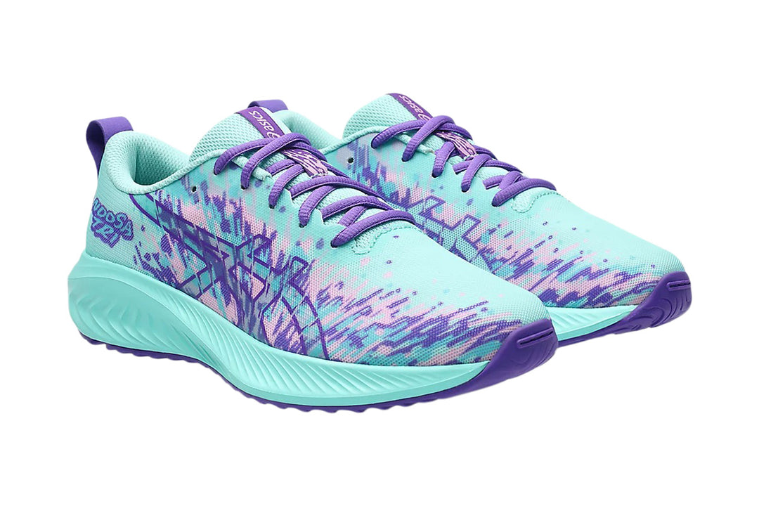 Asics Gel-Noosa Tri 16 GS Illuminate Mint/Radiant Amethyst Youth #color_blue-multi