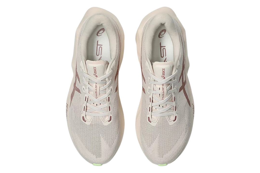 Asics Novablast 6 B Rose Dust/Illuminate Yellow Womens #color_brown-beige
