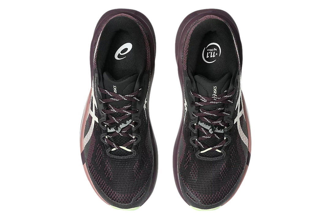 Asics Trabuco 14 B Black/Dark Aubergine Womens #color_black-multi