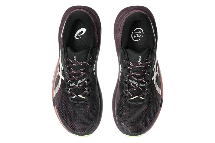 Asics Trabuco 14 B Black/Dark Aubergine Womens #color_black-multi