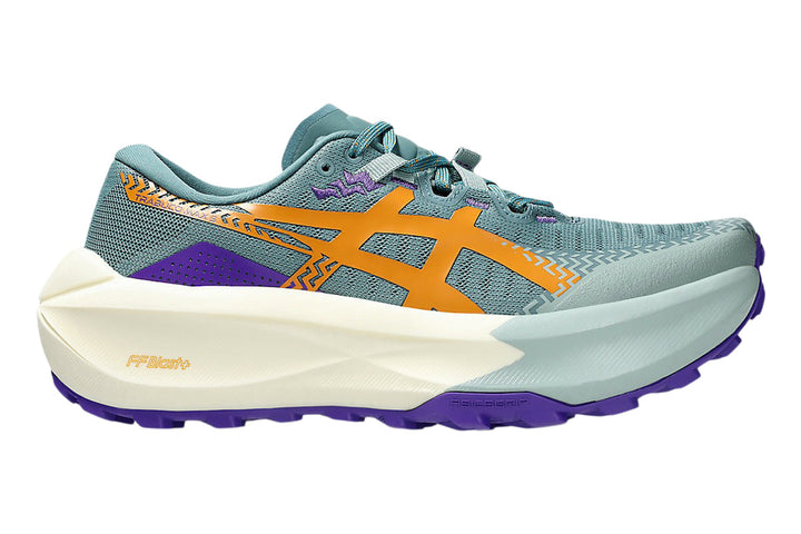 Asics Trabuco Max 5 B Foggy Teal/Radiant Amethyst Womens #color_blue-multi