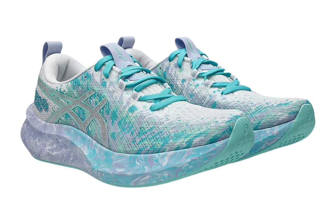 Asics Gel-Noosa Tri 16 B White/Illuminate Mint Womens #color_blue-multi