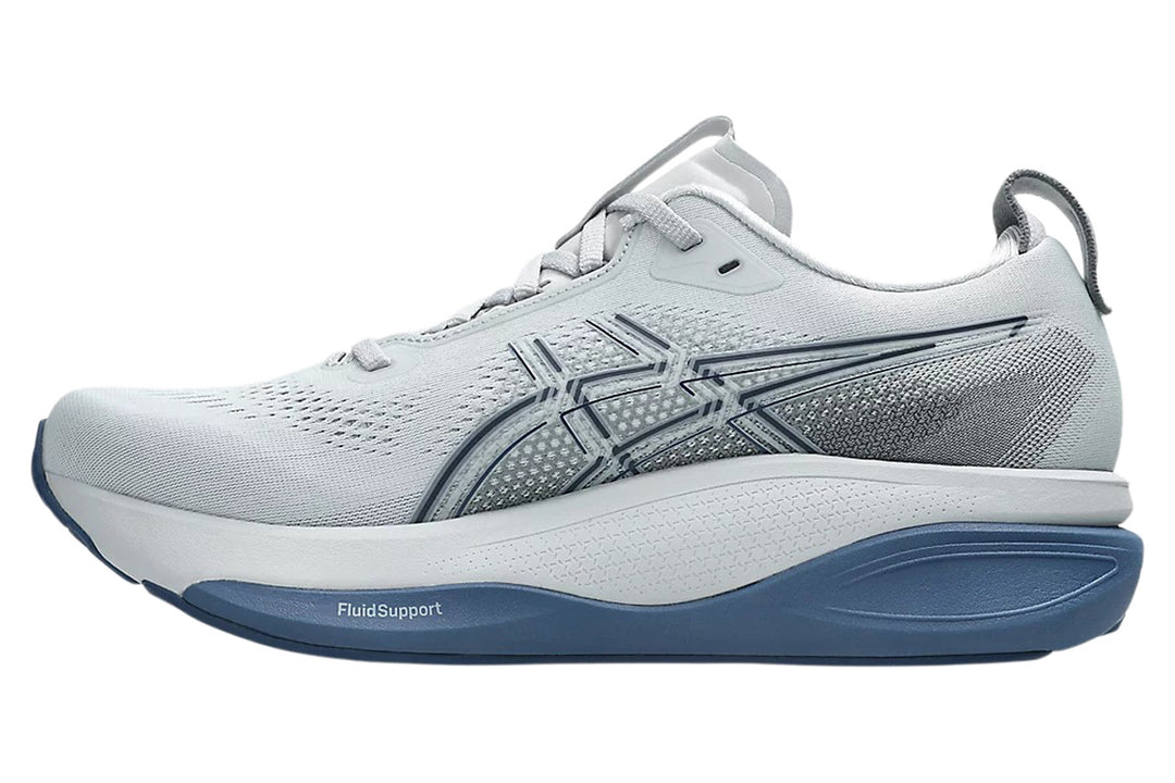 Asics Gel-Kayano 33 D Piedmont Grey/Midnight Mens #color_grey-multi-blues