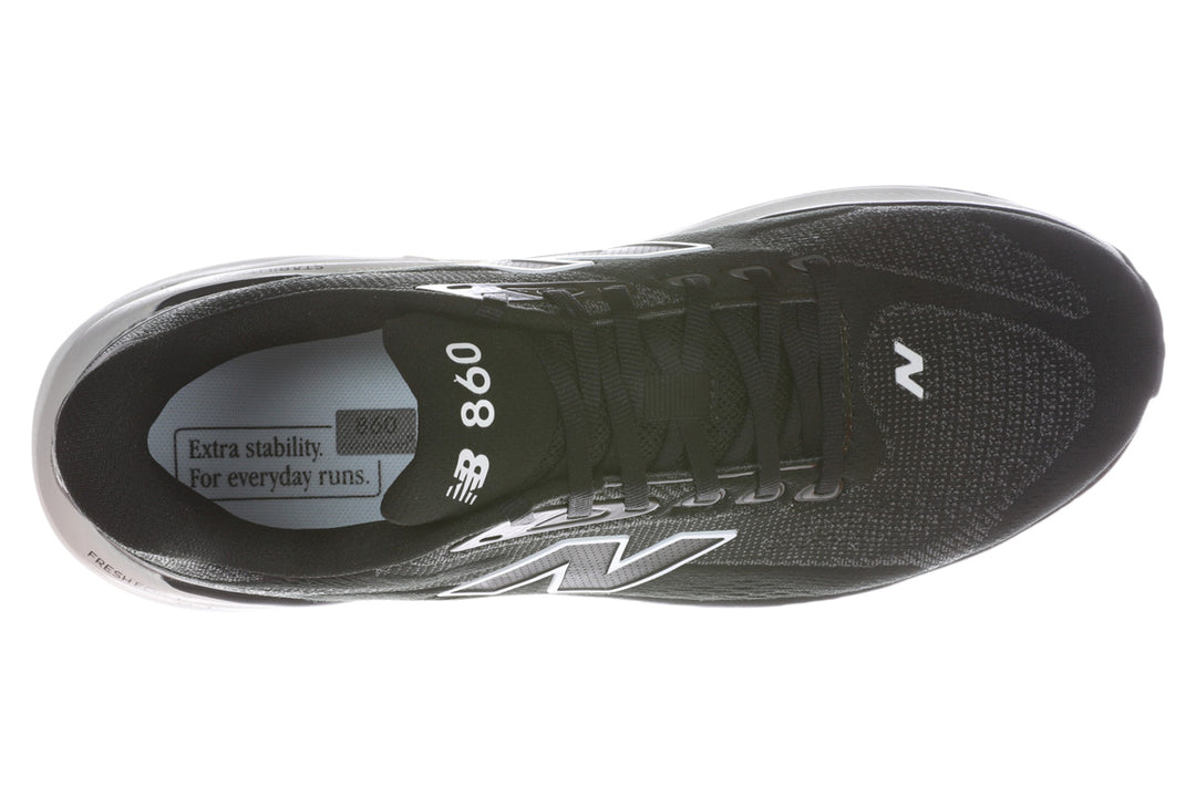 New Balance 860 v15 4E Black/White Mens #color_black