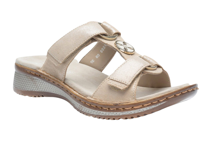 Ara Hawaii 2.0 12-29003 Metallic Sand Womens #color_metallic-gold