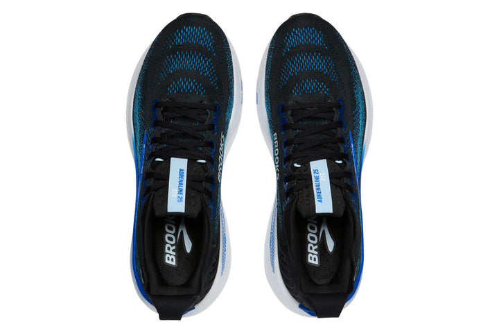 Brooks Adrenaline GTS 25 D Black/Blue/Nantucket Breeze Mens #color_black-multi-blues
