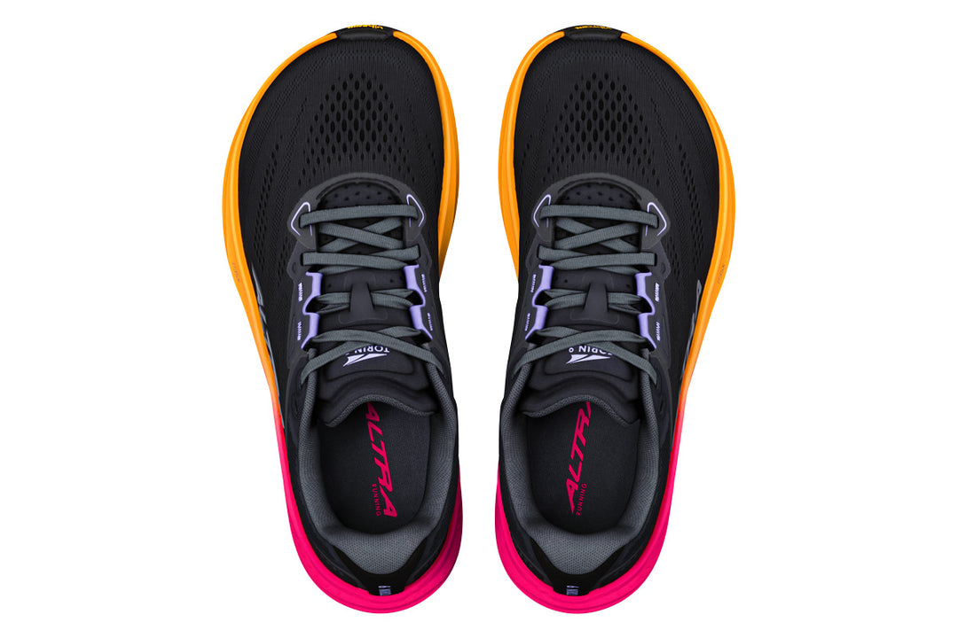 Altra Torin 9 Black/Black/Pink Glow Womens #color_pink-multi