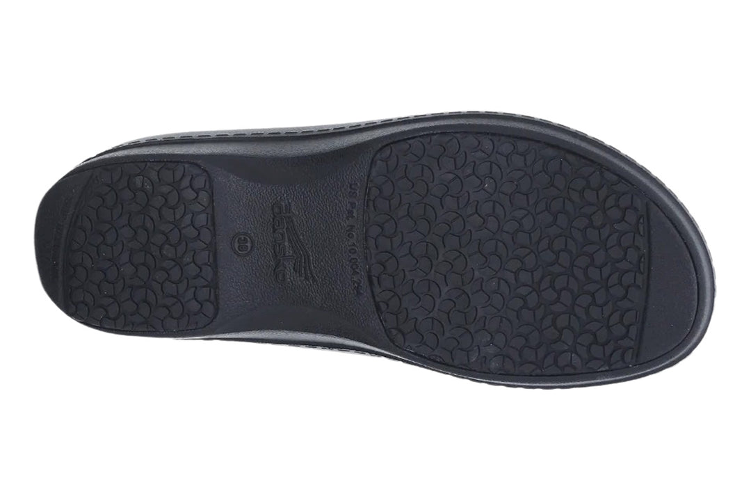 Dansko Kaci Clog Black Molded Womens #color_black
