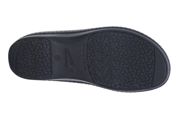 Dansko Kaci Clog Black Molded Womens #color_black