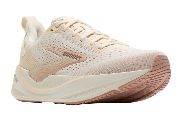 Brooks Ghost Max 4 B Arctic Wolf/Rose/Coconut Womens #color_brown-beige