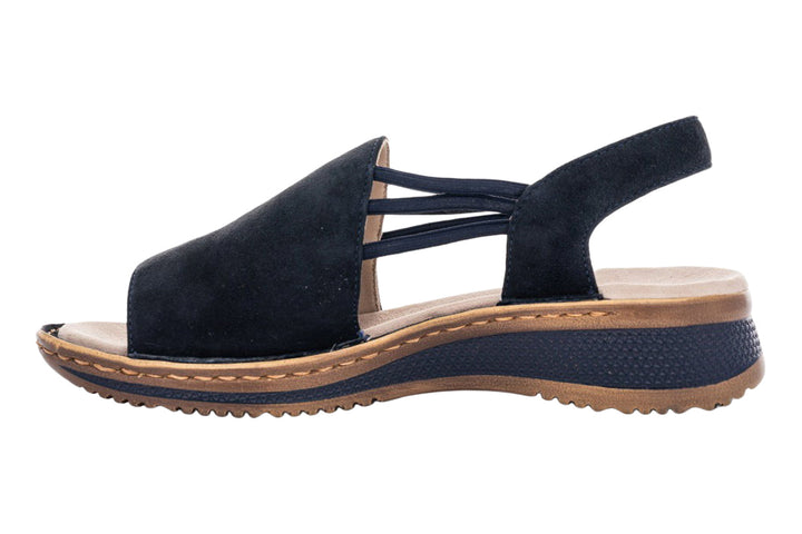 Ara Hawaii 2.0 12-29005 Navy Suede Womens #color_navy