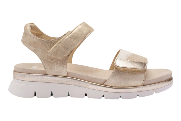 Ara Cambridge Sandal 12-34804 Sand/Cream/Shell Womens #color_metallic-multi