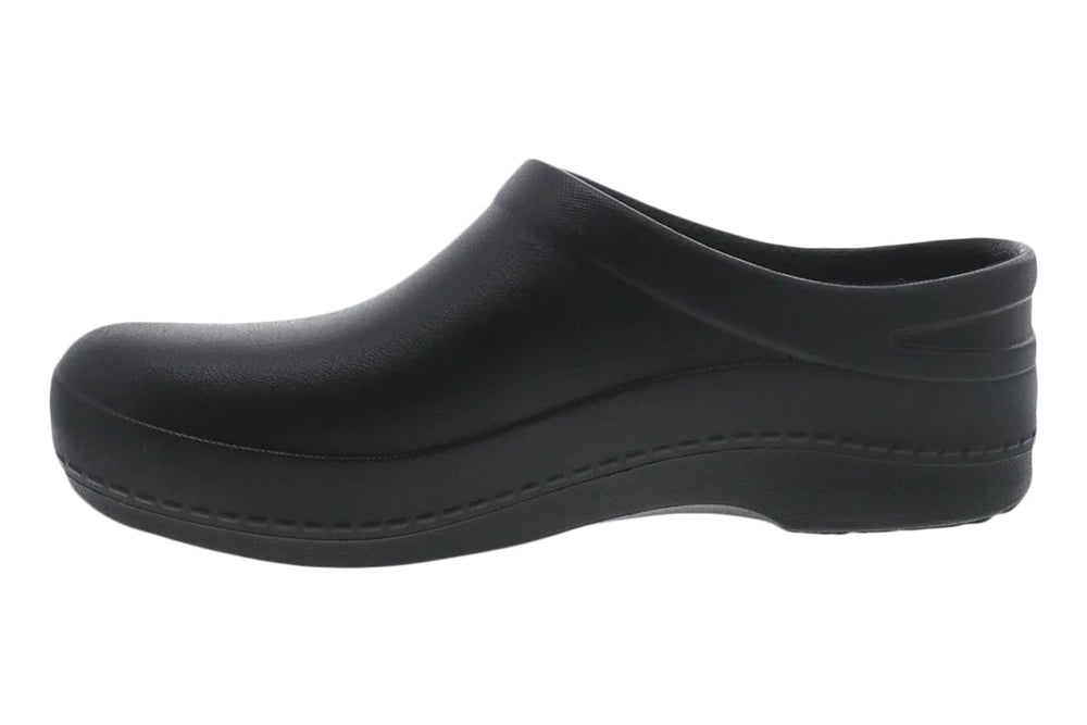 Dansko Kaci Clog Black Molded Womens #color_black