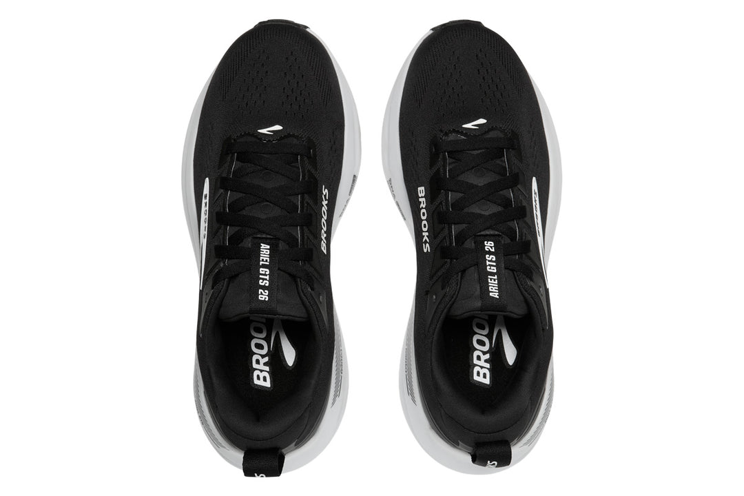 Brooks Ariel GTS 26 B Black/Grey/White Womens #color_black