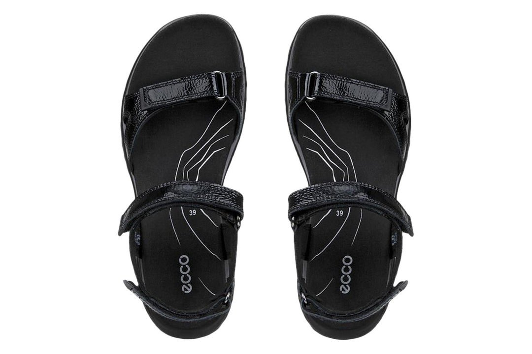 Ecco Offroad Roam Black Patent Womens #color_black