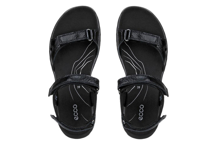Ecco Offroad Roam Black Patent Womens #color_black