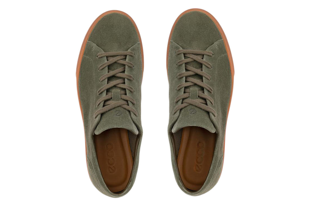 Ecco Soft 10 Tarmac Mens #color_green-olive