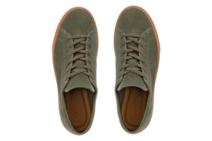 Ecco Soft 10 Tarmac Mens #color_green-olive