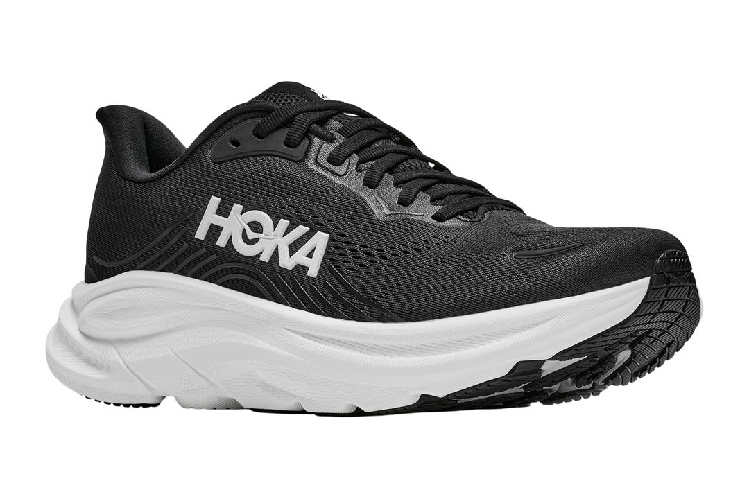 Hoka Clifton 11 B Black/White Womens #color_black