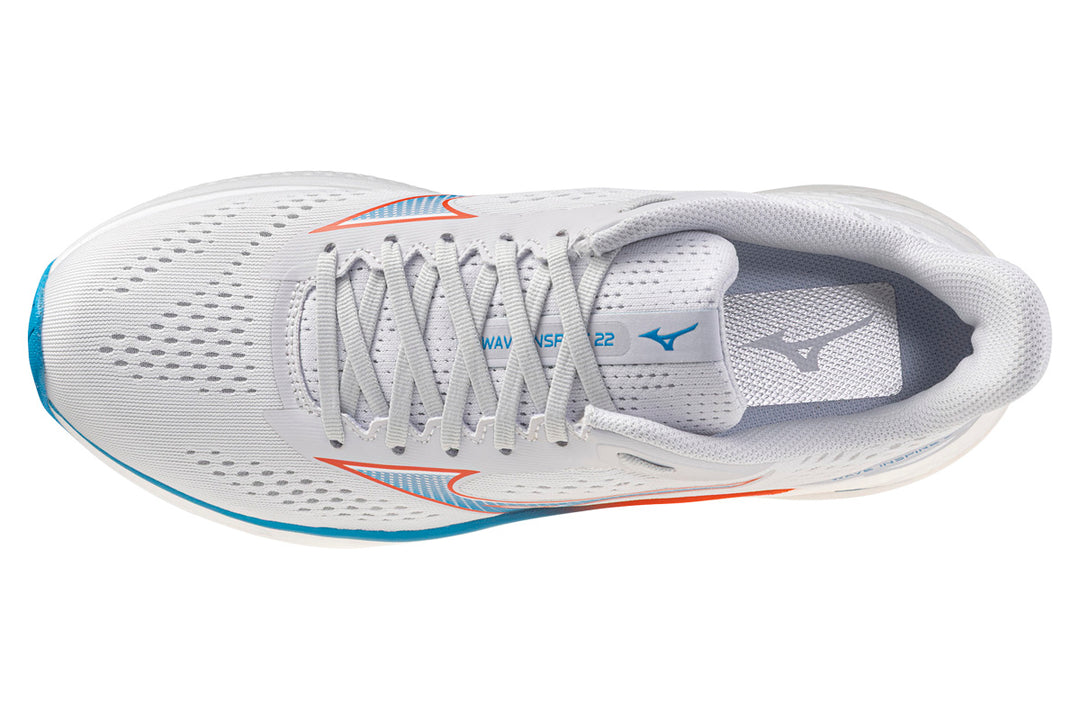 Mizuno Wave Inspire 22 D Cloudscape Mens #color_grey-multi