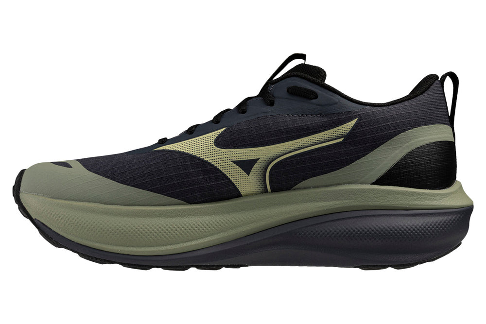 Mizuno Wave Rider GTX 4 D Sea Spray/Beechnut/India Ink Mens #color_green-multi