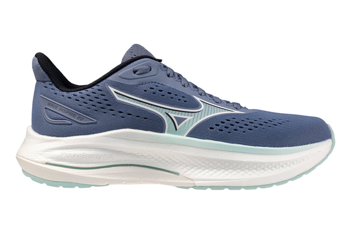 Mizuno Wave Inspire 22 B Wild Wind/Icy Morn/White Womens #color_blue-multi