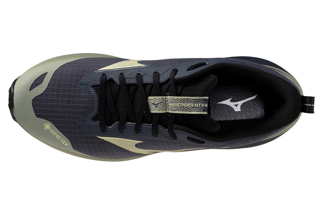 Mizuno Wave Rider GTX 4 D Sea Spray/Beechnut/India Ink Mens #color_green-multi