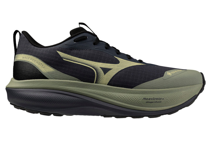 Mizuno Wave Rider GTX 4 D Sea Spray/Beechnut/India Ink Mens #color_green-multi