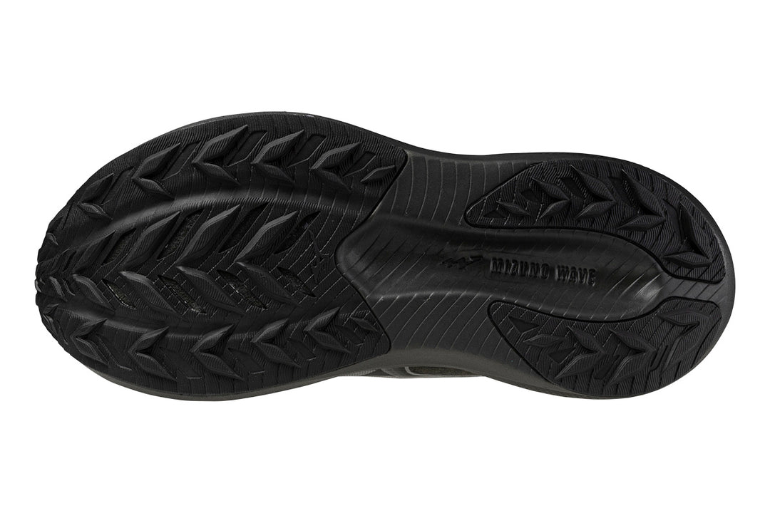 Mizuno Wave Rider GTX 4 D Black/Black Sand Womens #color_black