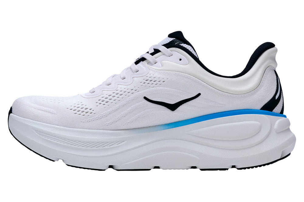 Hoka Bondi 9 D Frost/Black Mens #color_white-multi
